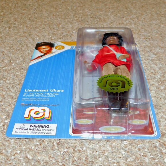 2019 Mego Star Trek 8" Lieutenant Uhura Figure MOC Brand New - Picture 9 of 10